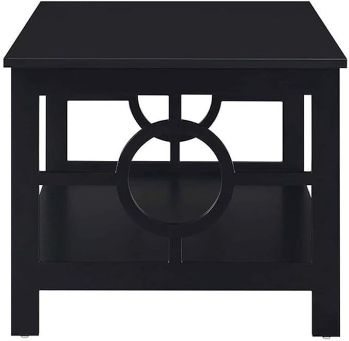 Convenience Concepts Ring Coffee Table, Black