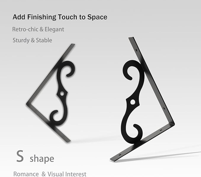 DINZI LVJ Long Wall Shelves, 39.4 Inch Large Floating Shelves Set of 2, Wide Display Shelf Wall Mounted with Brackets, Easy Hanging for Living Room, Toilet, Office, Bedroom, Gray Wash