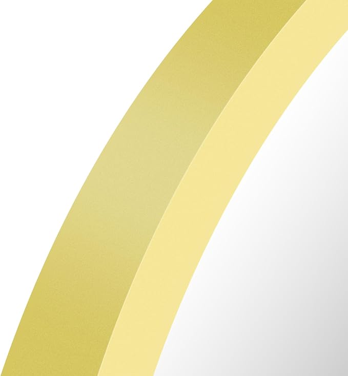 FORBATH Arched Bathroom Mirror 30x36 Inch, Arch Wall Mirror with Gold Aluminum Frame, Arched Mirror for Dresser, Fireplace,Entryway,Home Decor,Hanging or Leaning Against Wall