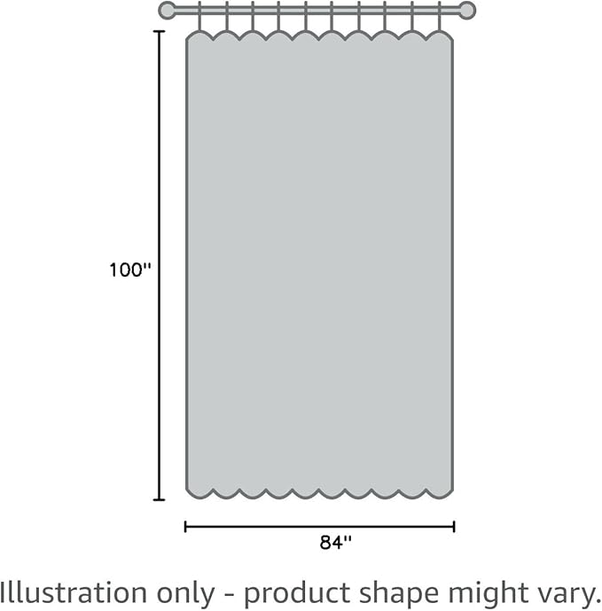 H.VERSAILTEX Linen Blackout Curtains Durable Thick Textured Linen Look 100% Blackout Patio Door Curtain Anti Rust Grommet Extra Wide Sliding Door Curtain Panel, W100 x L84 inch, Washed Spice