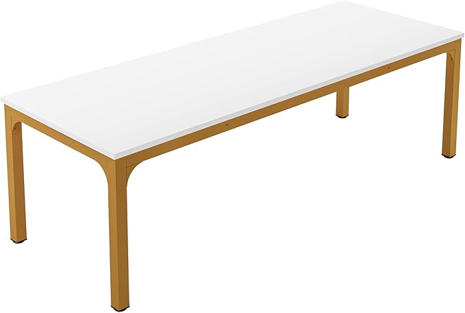 Tribesigns 78.7 Inches Extra Long Computer Desk 2 Person Desk, Double Long Desk, Workstaion for Home Office