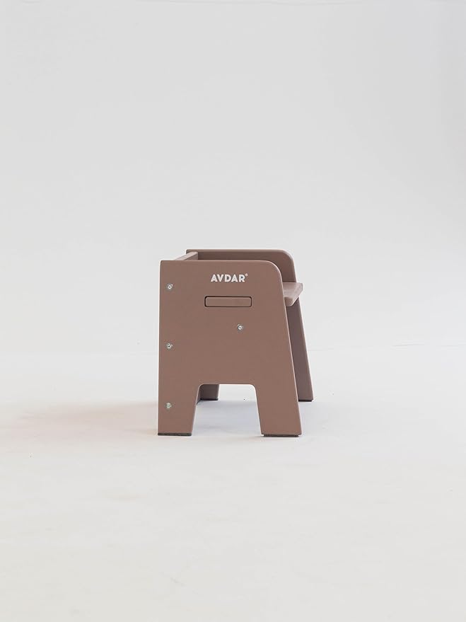 Wooden Step Stool for Kids, 14” One Step Stool for Toddlers, Heavy Duty Non-tip Non-Slip for Bedroom/Kitchen