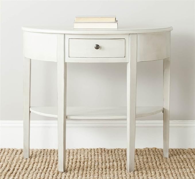 SAFAVIEH American Homes Collection Abram White Birch Console Table