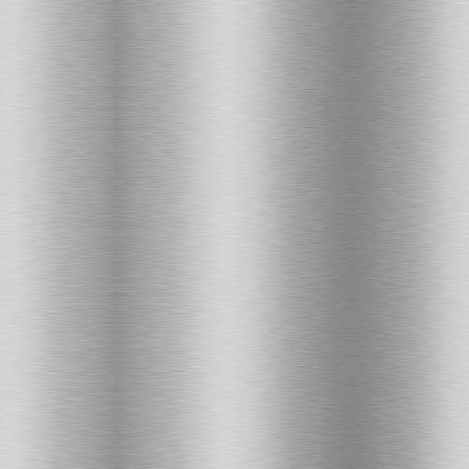 Armen Living Prinz 30" Bar Height Swivel Barstool in Grey Faux Leather and Brushed Stainless Steel Finish