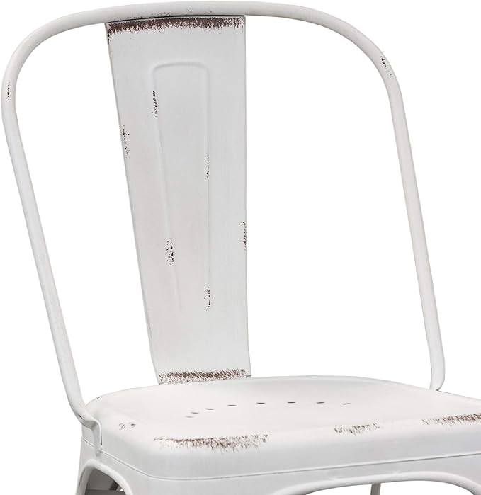 Liberty Furniture Industries Bow Back Side Chair - Antique White-Set of 2