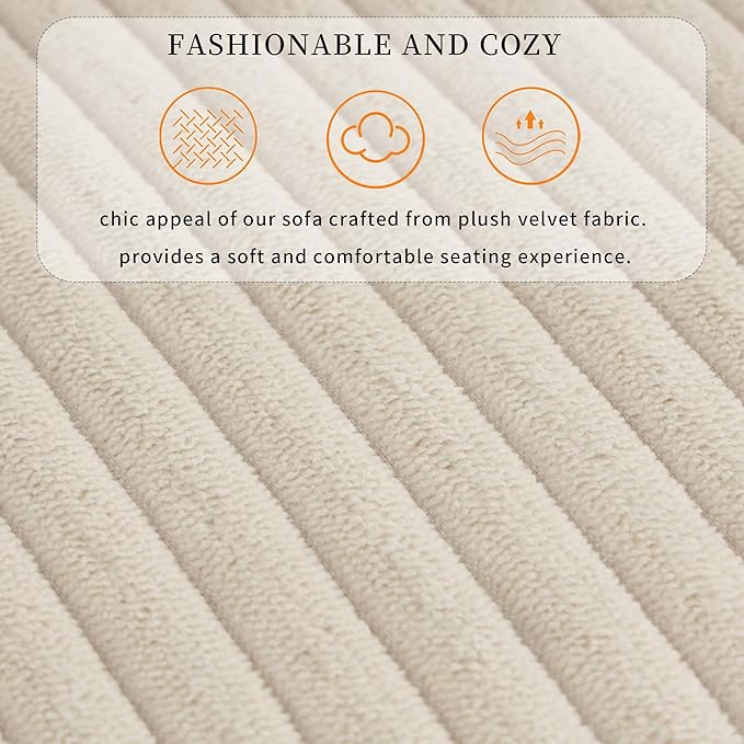 96.1 Inch L-Shaped Convertible Sectional Sleeper Sofa with Pull Out Bed, Storage Bags and 2 Hidden Cup Holders on Arms, Upholstered Corner Couch for Living Room Office Apartment, Beige