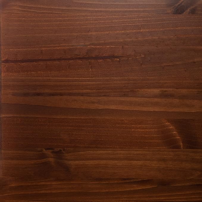 Walker Edison Sprague Contemporary Detailed Drawer Solid Wood Nightstand, 20 Inch, Walnut