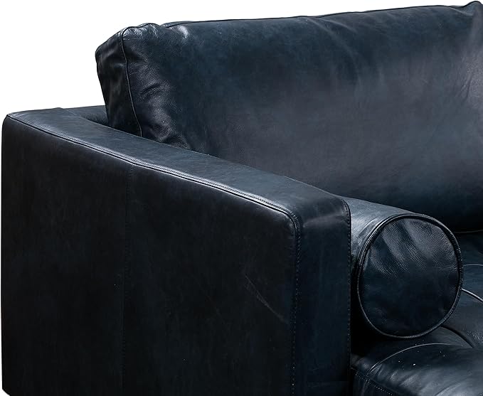 POLY & BARK Napa Furniture, 104.5 inches, Midnight Blue