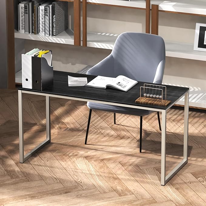 SHW Mission 48-Inch Home Office Computer Desk, Espresso