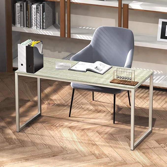 SHW Mission 48-Inch Home Office Computer Desk, Maple