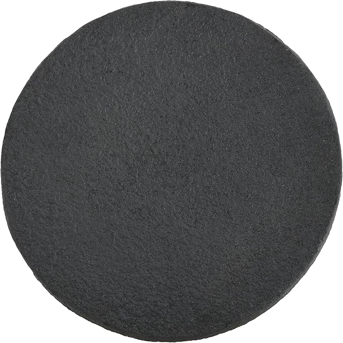 JONATHAN Y TBL1100B Greta 18" Mid-Century Modern Drum Indoor/Outdoor Accent Table, Modern, Contemporary, Minimalist, Scandinavian, Classic, Patio, Garden Room, Bathroom, Living Room, Black