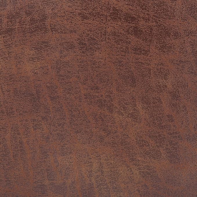 SIMPLIHOME Owen 48 inch Wide Mid Century Modern Rectangle Rectangular Storage Ottoman in Distressed Saddle Brown Vegan Faux Leather, Assembled, for the Living Room, Entryway and Family Room
