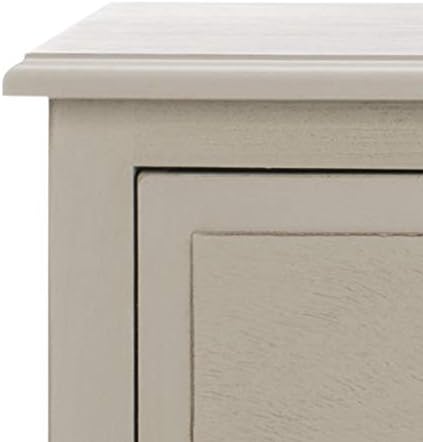 Safavieh Home Michaela Coastal Vintage Grey 4-drawer Side Table