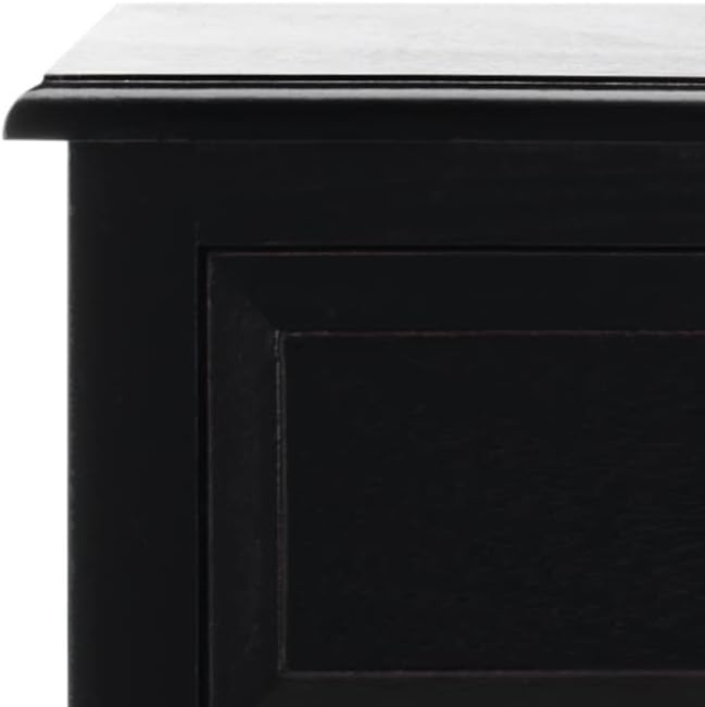 SAFAVIEH American Homes Collection Michaela Distressed Black Side Table