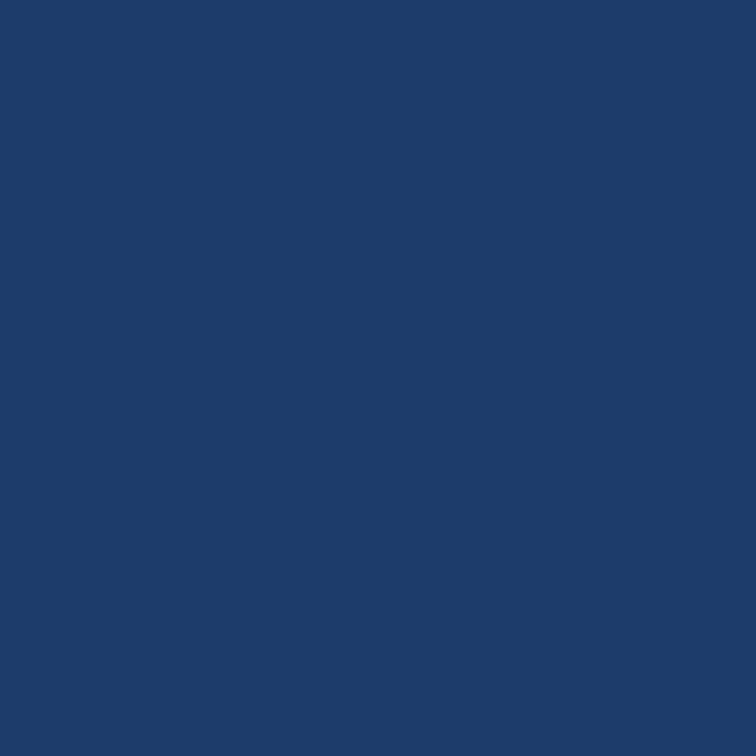 Convenience Concepts American Heritage Round End Table, Cobalt Blue