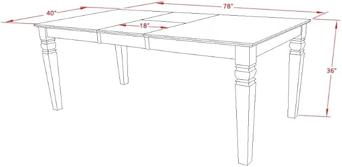 East West Furniture LGAB9-LWH-64 9 Piece Dining Table Set Includes a Rectangle Kitchen Table with Butterfly Leaf and 8 White Faux Leather Upholstered Chairs, 42x84 Inch, Linen White