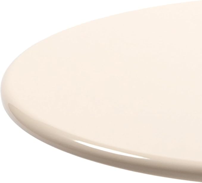 Drink Table for Small Spaces, Martini Table Cocktail Tables Drink Stand, Modern Small Side Pedestal Table, Accent End Metal Round Coffee Table for Living Room, Bedroom, Patio, Bar, White
