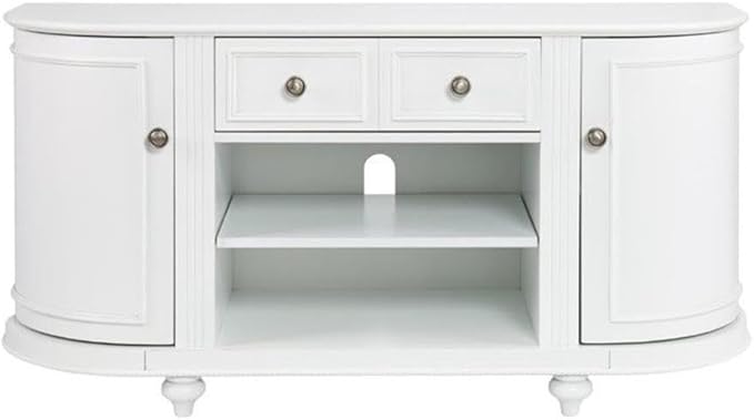 SEI Furniture Dandridge TV/Media Stand - White