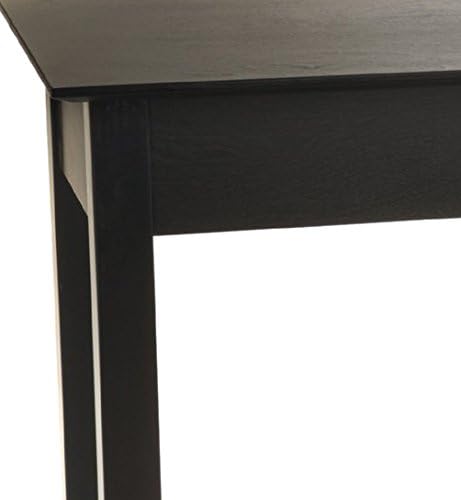 Convenience Concepts American Heritage 1 Drawer Console Table with Shelf, Black