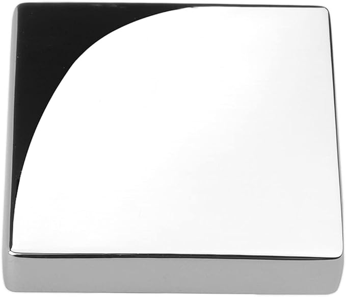 KOOFIZO 30-Pack Solid Square Bar Cabinet Handle - Chrome Furniture Pull, 5 Inch/128mm Screwhole Distance for Kitchen Cupboard Door, Bedroom Dresser Drawer, Bathroom Wardrobe Hardware