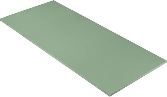 Kaboon Universal Table Top 45.67"x23.62", Solid One-Piece Desktop, Reversible Melamine Countertop, Double Desks, L-Desk DIY, Pastel Green