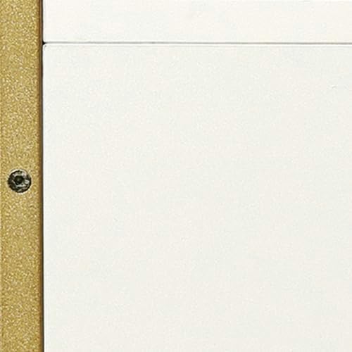 Modern 2-Drawer Rolling File Cabinet with Lock, 2 USB Ports and Power Outlet for Device Charging, Portable File Organizer or Printer Stand for Office or Home with Locking Wheels, White & Gold
