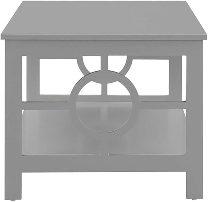 Convenience Concepts Ring Coffee Table, Gray