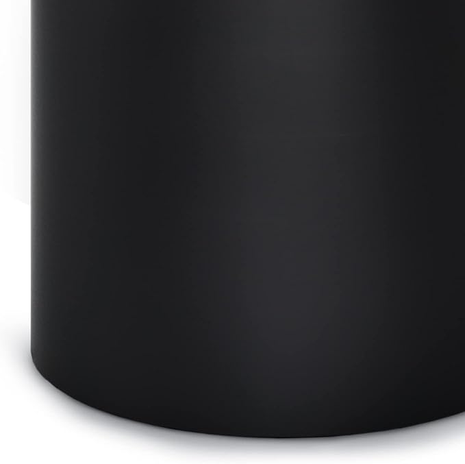 SIMPLIHOME Haynes 16-inch Wide Solid Mango End Table in Black, Handcrafted Boho-Style Accent Table for Living, Bedroom, or Home Office, Assembled