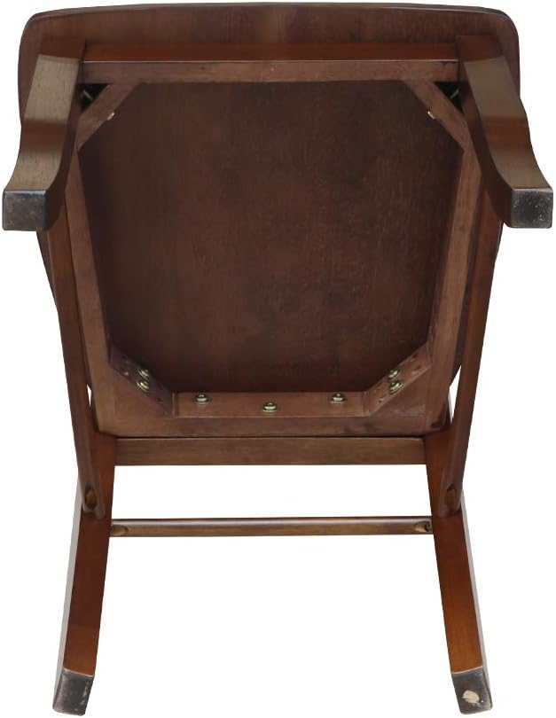 International Concepts Madrid Ladder Back Chair, Espresso