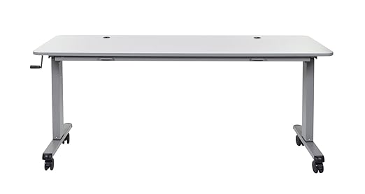 LUXOR STAND-NESTC-72 72" Adjustable Flip-Top Table Crank Handle