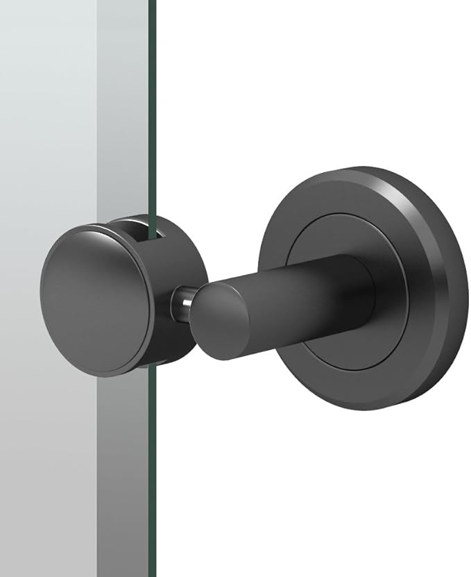 Gatco 4249MXLG Latitude II Large Oval Mirror Matte Black, 32 H x 28.5 W