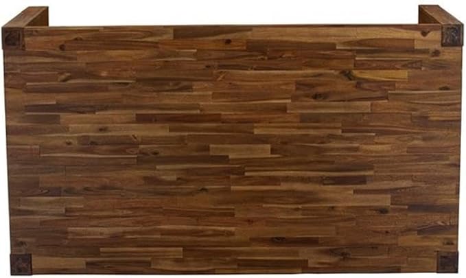 East West Furniture LM7-0N-T Lismore Dining Room Table - Rectangle Rustic Wood Table, 40x72 Inch, Walnut