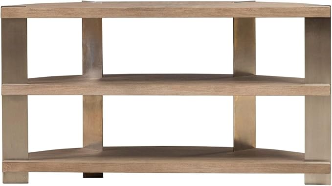 Liberty Furniture Harlow Living Room Sofa Table - Sandstone & Satin Nickel