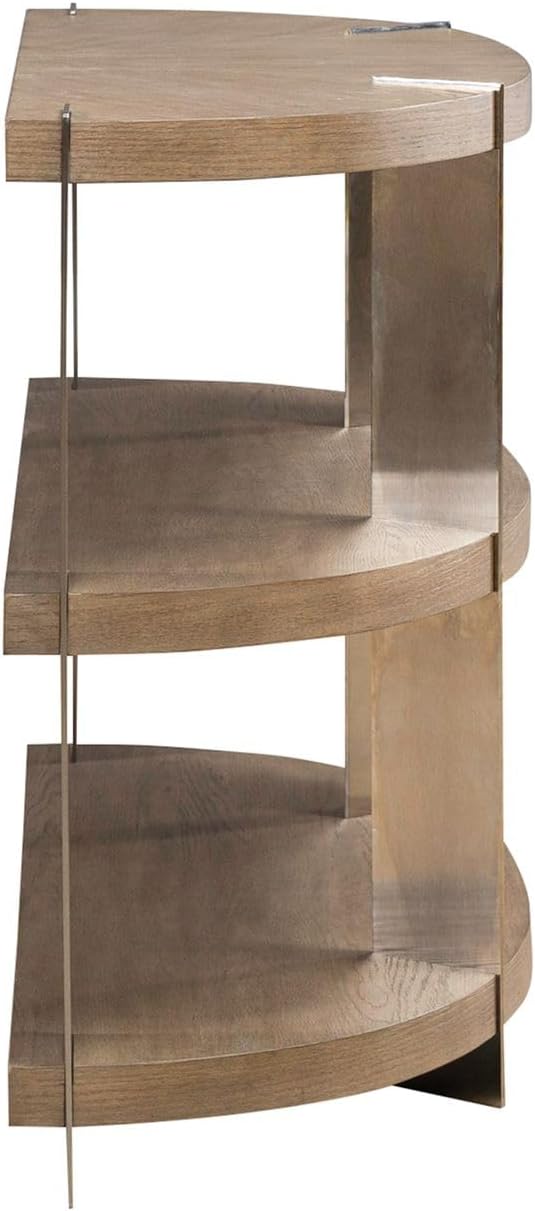 Liberty Furniture Harlow Living Room Sofa Table - Sandstone & Satin Nickel
