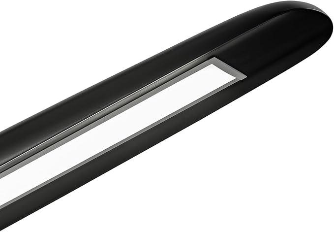 59inch Integrated Led Pendant Light 40w Dimmable Wood Black Linear Pendant Lighting Led Modern Island Light with Black Finish for Living Room Dining Room Billiard & Pool Lights