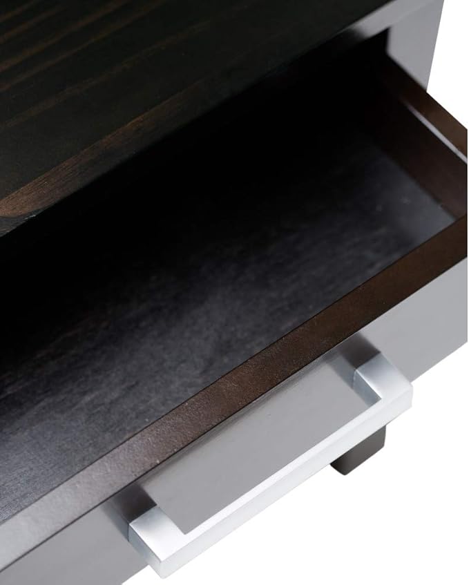 SIMPLIHOME Kitchener SOLID WOOD 21 inch Wide Square Contemporary End Side Table in Hickory Brown for the Living Room and Bedroom