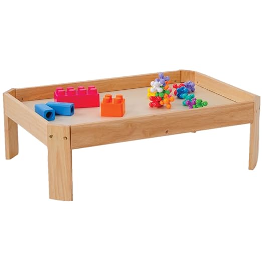 Constructive Playthings KRP-323 Toddler Manipulative Activity Table for Classroom or Playroom, Durable Classroom Furniture for Schools, Daycares & Learning Spaces