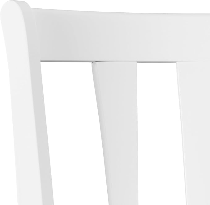 HILLSDALE Presque ISLE Wood Counter Height Swivel Stool White