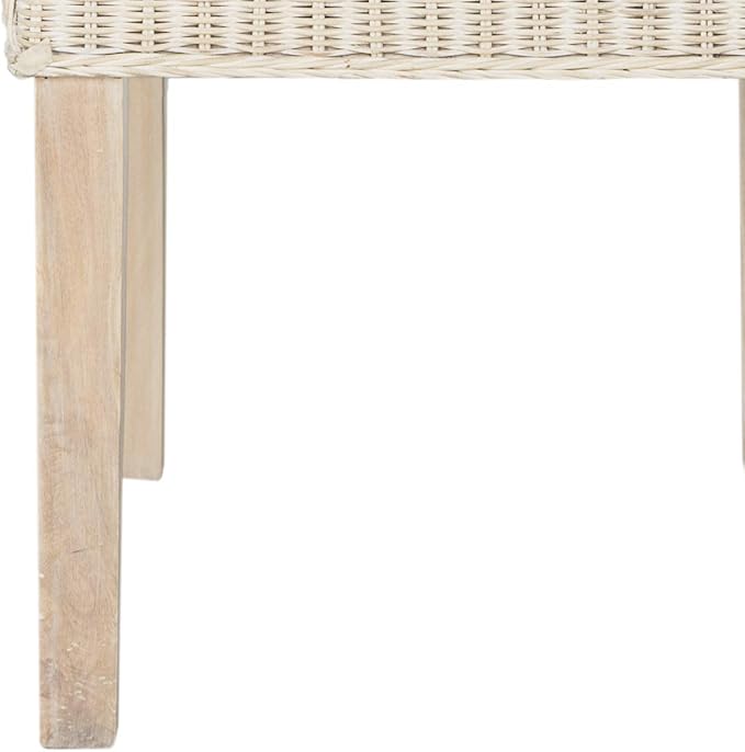 SAFAVIEH Home Collection Odette Grey Wicker Dining Chair