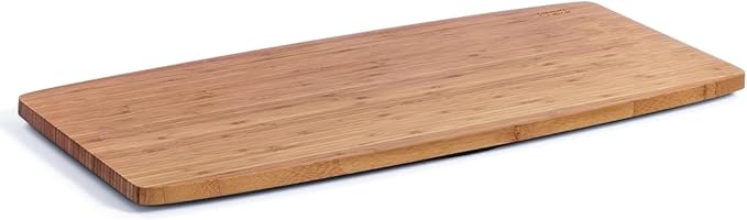Prosumer's Choice Bamboo TV Swivel Stand for LED/LCD TV, Monitors, Stereos, 31 inch Base Surface - 360˚ Rotation - Rotating Computer Stand/Media Console, Entertainment Center for Living Room Bedroom