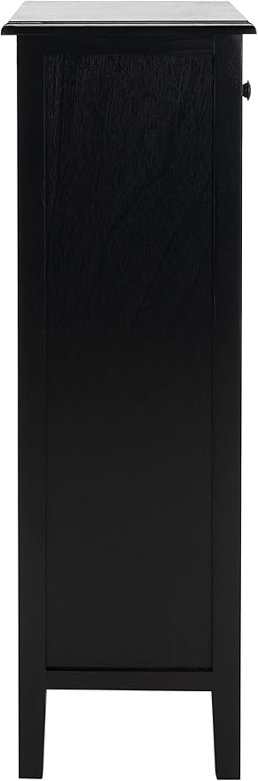 SAFAVIEH American Homes Collection Michaela Distressed Black Side Table