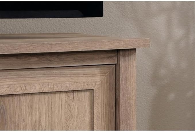 Sauder County Line Panel TV Stand, For TVs up to 47", Salt Oak finish