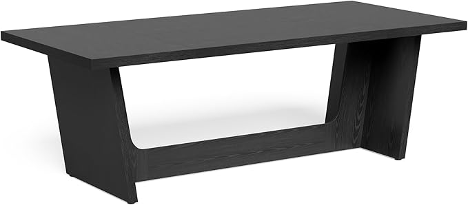 1Easylife 70.87 Inches Long Executive Desk, Black Wooden Computer Desk, Industrial Simple Study Writing Table, Large Workstation Business Furniture for Home Office