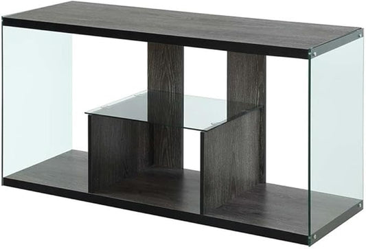 Convenience Concepts SoHo TV Stand, Weathered Gray
