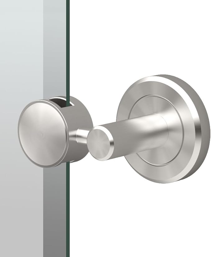 Gatco 4299LG Latitude II Rectangle Mirror,, Satin Nickel, 32 Inch, Frameless Oval
