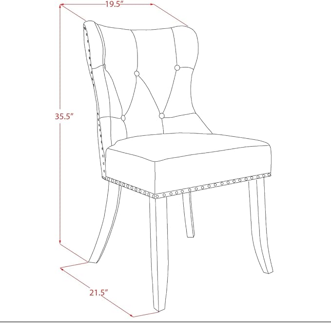 East West Furniture LGSI5-LWH-15 5 Piece Dinette Set Includes a Rectangle Dining Room Table with Butterfly Leaf and 4 Baby Blue Linen Fabric Parson Dining Chairs, 42x84 Inch, Linen White