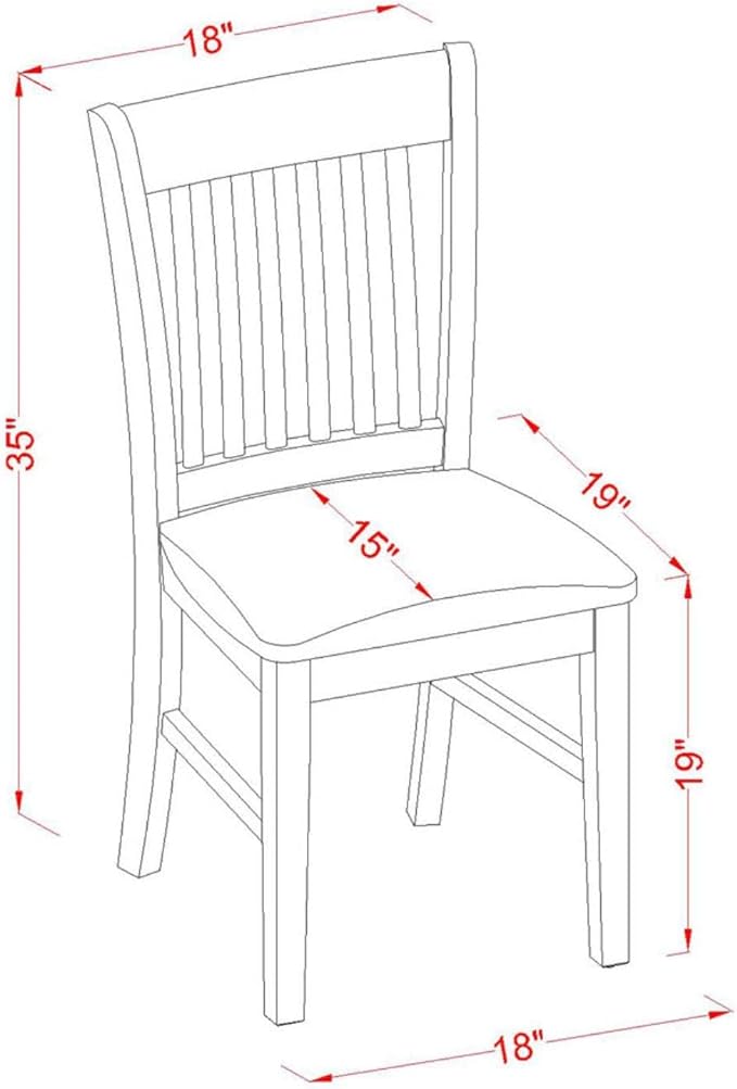 East West Furniture DLNO5-OAK-C 5 Piece Kitchen Table & Chairs Set Includes a Round Dining Room Table with Dropleaf and 4 Linen Fabric Upholstered Dining Chairs, 42x42 Inch, Oak