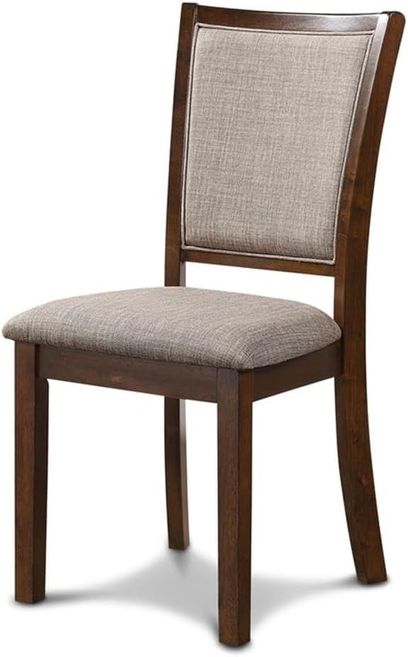 New Classic Furniture Amy Dining Set, Brown Cherry