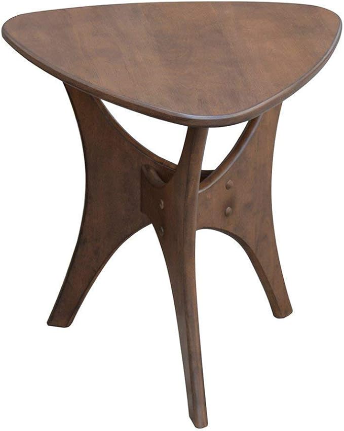 INK+IVY Blaze Accent Tables - Wood Side Table - Pecan, Mid-Century Modern Style End Tables - 1 Piece Small Tables For Living Room
