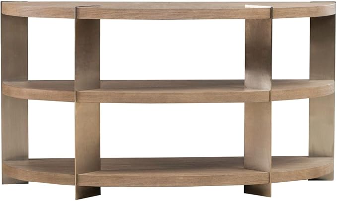 Liberty Furniture Harlow Living Room Sofa Table - Sandstone & Satin Nickel